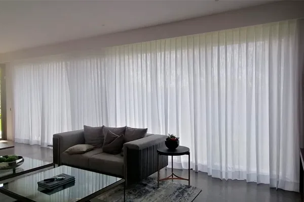 cortinas de tela Traslucida