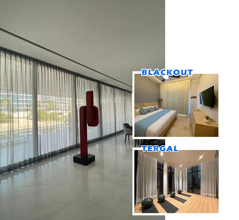cortinas y persianas panel Japonés